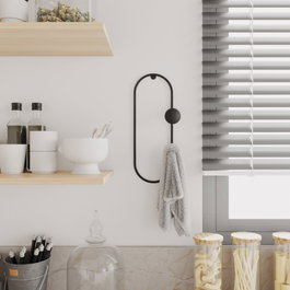 Wallity Cricket Gancho de pared Negro